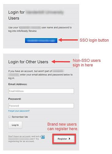 External Users and Non-SSO Instruction 001