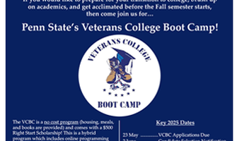 Penn State's Veterans College Boot Camp