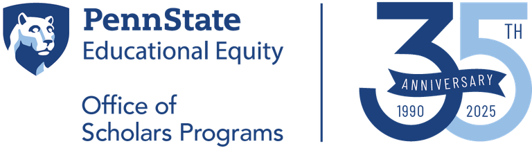 Educational Equity 35th Anniversary Office of Scholars Programs Mark